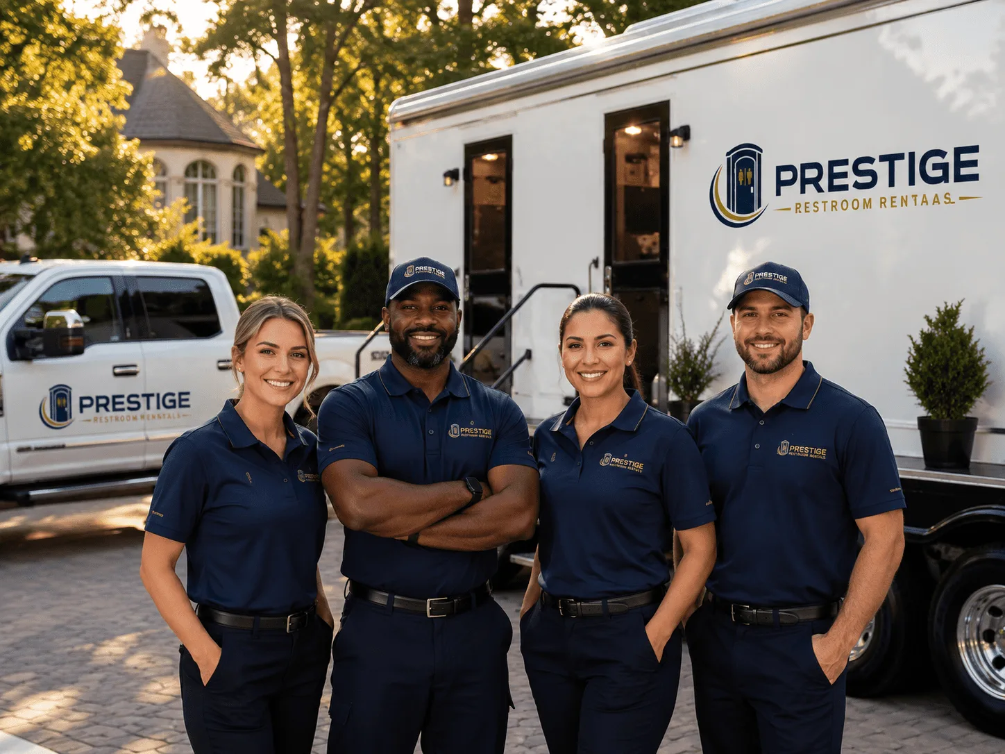 Trusted Luxury Portable Restrooms company in Winkelman, AZ